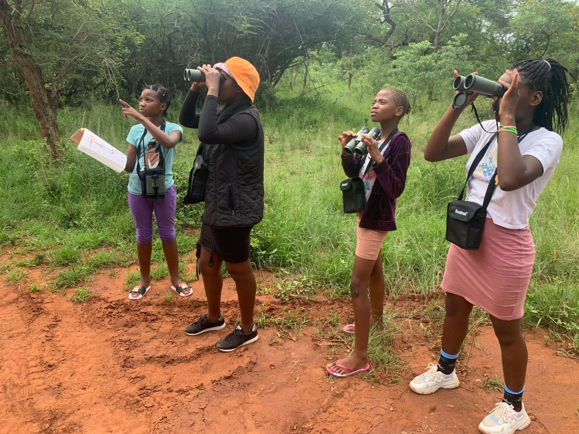 Visit uMkhuze with binocs