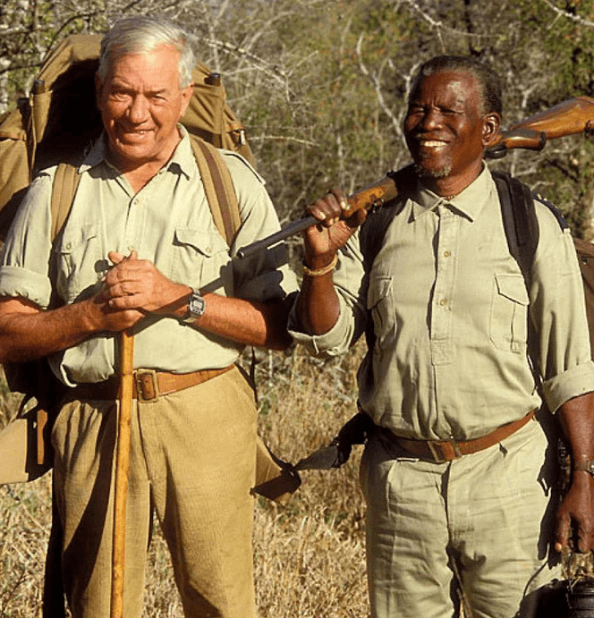 Dr Ian Player Dr Ian Player, Magqubu Ntombela